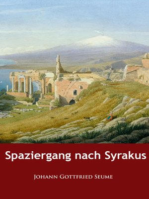 cover image of Spaziergang nach Syrakus